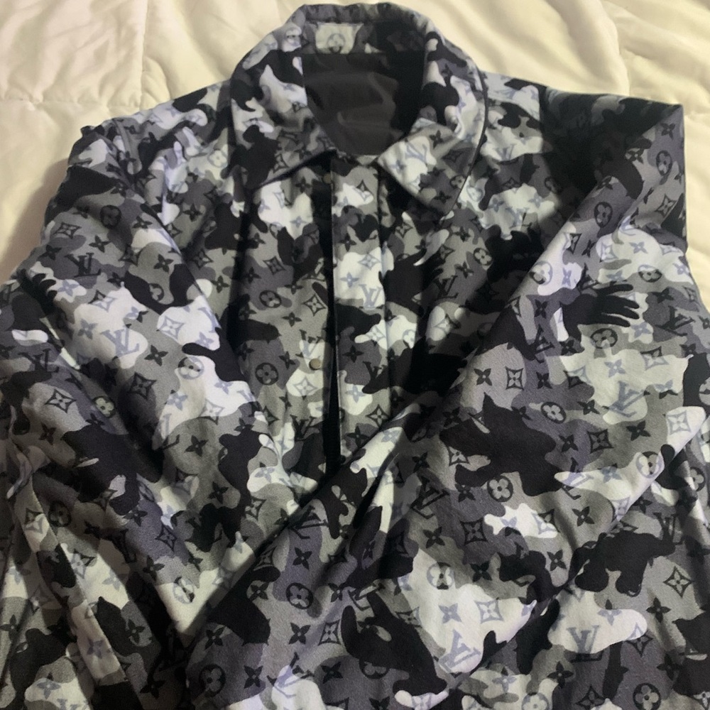 Mens Louis Vuitton Reversible Coat